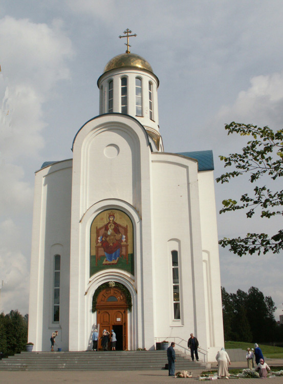 Церковь Успения Пресвятой Богородицы на Малой Охте, Красногвардейский район (Санкт-Петербург, г. Санкт-Петербург). фасады