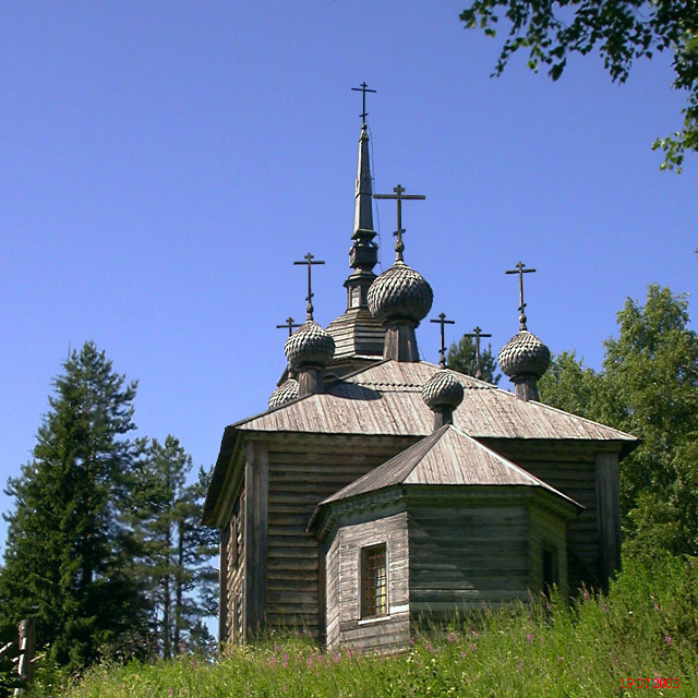 Масельга. Церковь Александра Свирского. фасады