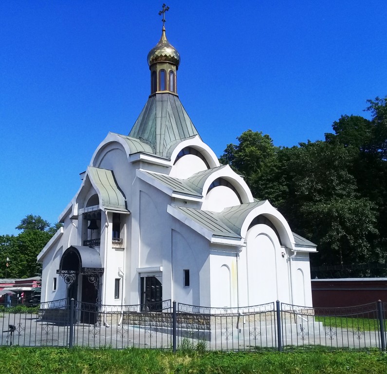 Церковь Казанской иконы Божией Матери у Красненького кладбища, Кировский район (Санкт-Петербург, г. Санкт-Петербург). фасады
