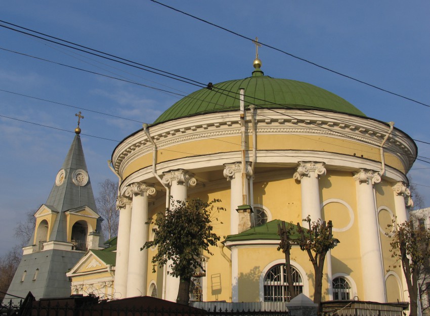 Невский район. Церковь Троицы Живоначальной (Кулич и Пасха). фасады