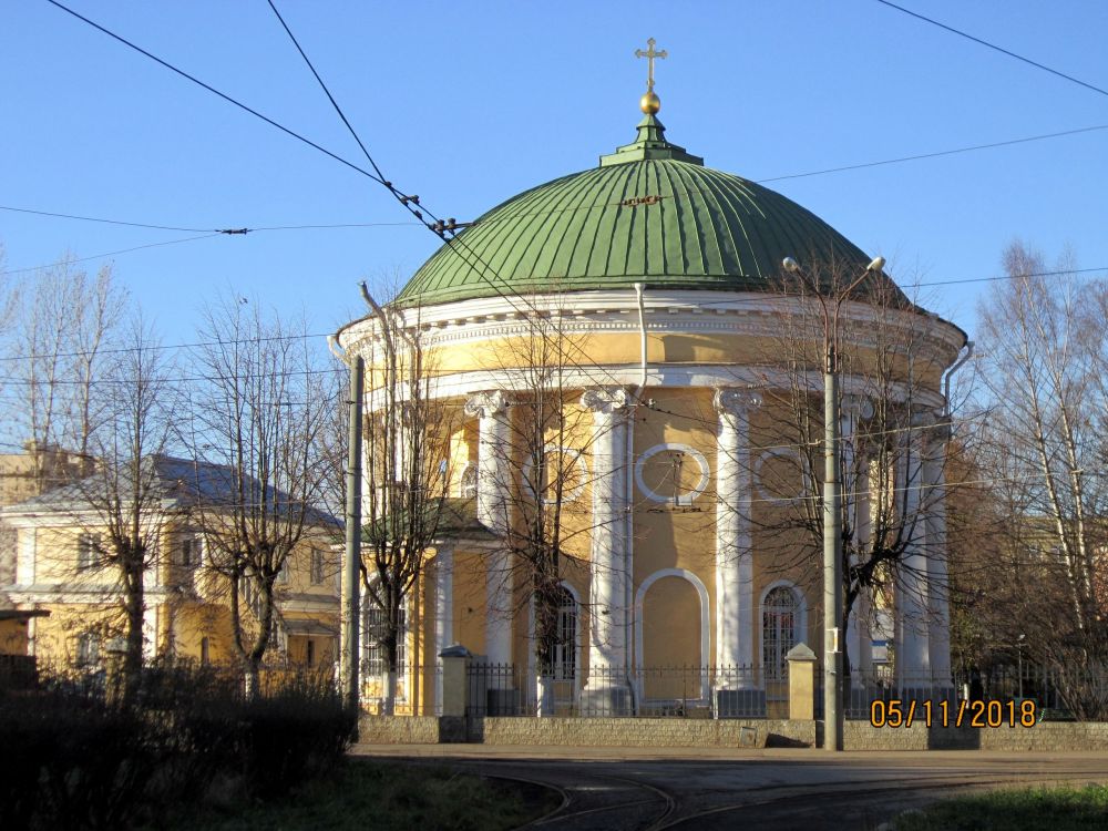 Церковь Троицы Живоначальной (Кулич и Пасха), Невский район (Санкт-Петербург, г. Санкт-Петербург). фасады