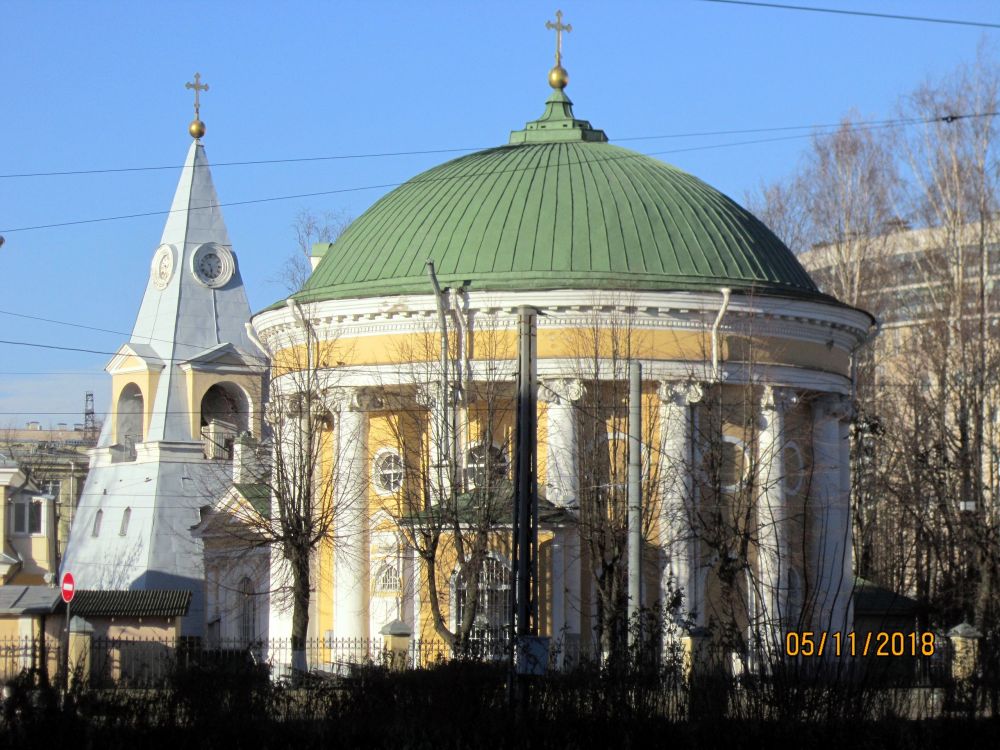 Невский район. Церковь Троицы Живоначальной (Кулич и Пасха). фасады