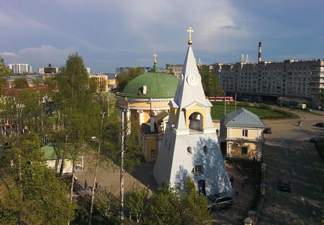 Церковь Троицы Живоначальной (Кулич и Пасха), Невский район (Санкт-Петербург, г. Санкт-Петербург). фасады