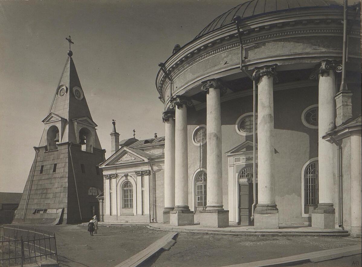 Церковь Троицы Живоначальной (Кулич и Пасха), Невский район (Санкт-Петербург, г. Санкт-Петербург). архивная фотография, Фото 1908 г. С сайта: Pastvu.com