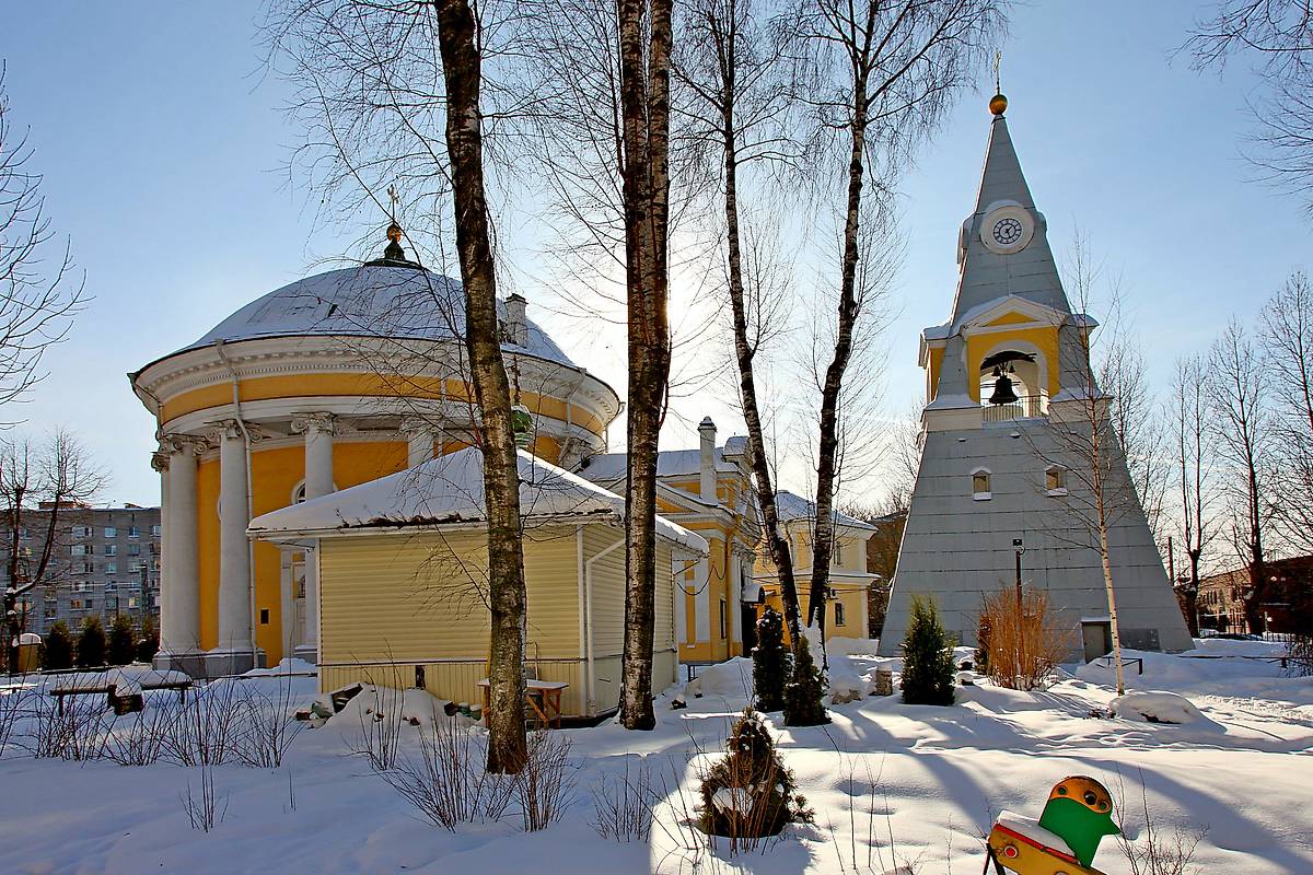 фасады. Церковь Троицы Живоначальной (Кулич и Пасха), Невский район (Санкт-Петербург, г. Санкт-Петербург)