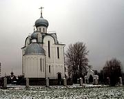 Церковь Благовещения Пресвятой Богородицы, Вид с юго-востока. Слева на заднем плане - часовня<br>, Санкт-Петербург, Санкт-Петербург, г. Санкт-Петербург