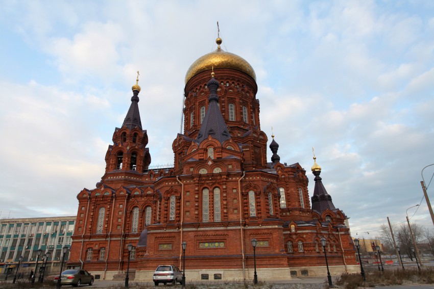 Кировский район. Церковь Богоявления Господня на Гутуевском острове. фасады