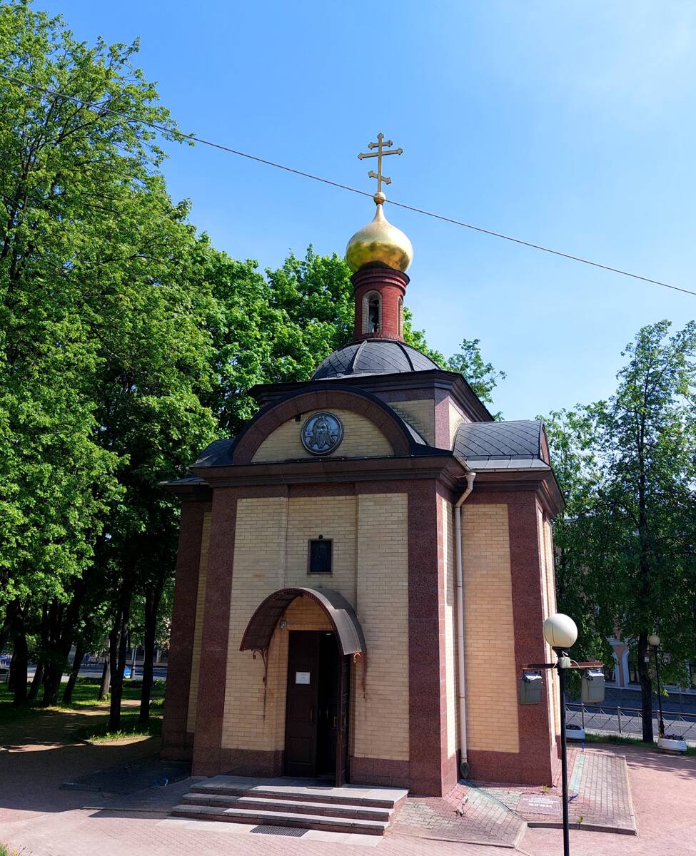 Часовня Игоря Черниговского, Пушкин (Царское Село) (Санкт-Петербург, Пушкинский район, г. Санкт-Петербург). фасады