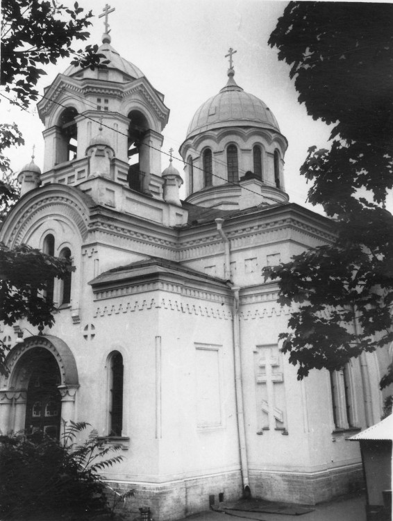 Церковь Спаса Нерукотворного Образа (Спасо-Парголовская) на Шуваловском кладбище, Выборгский район (Санкт-Петербург, г. Санкт-Петербург). фасады