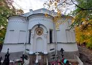 Выборгский район. Спаса Нерукотворного Образа (Спасо-Парголовская) на Шуваловском кладбище, церковь