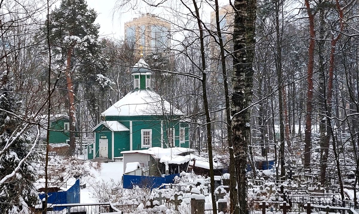 Церковь Александра Невского на Шуваловском кладбище, Выборгский район (Санкт-Петербург, г. Санкт-Петербург). фасады