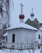 Часовня Николая и Александры, царственных страстотерпцев на Средней Рогатке, Вид с ЮВ<br>, Санкт-Петербург, Санкт-Петербург, г. Санкт-Петербург