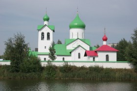 Санкт-Петербург. Церковь Сергия Радонежского на Средней Рогатке