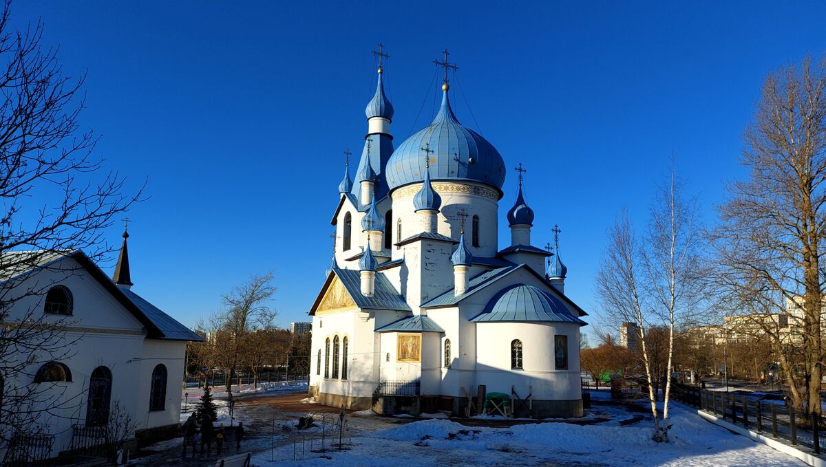 Церковь Рождества Христова на Средней Рогатке, Московский район (Санкт-Петербург, г. Санкт-Петербург). фасады