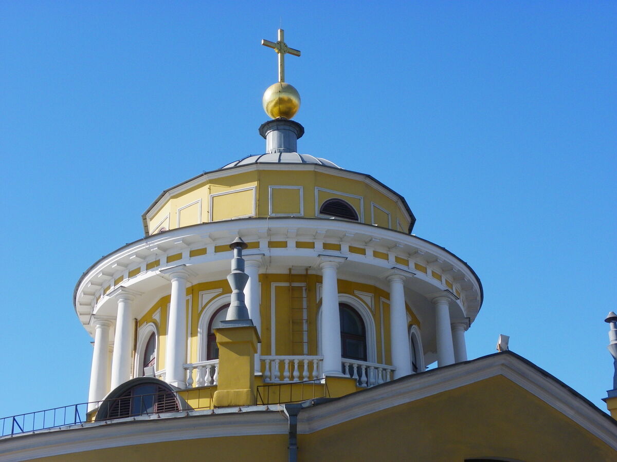Церковь Благовещения Пресвятой Богородицы в Старой Деревне, Приморский район (Санкт-Петербург, г. Санкт-Петербург). архитектурные детали, Барабан-ротонла