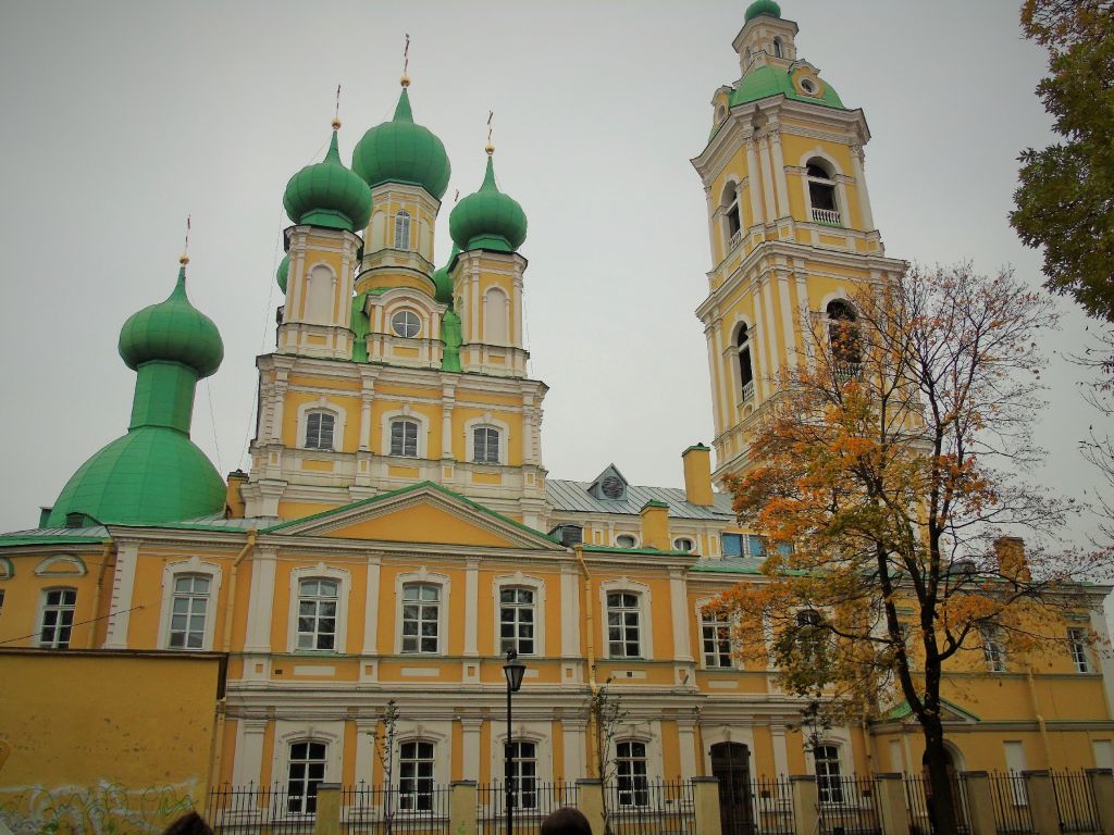 Церковь Благовещения Пресвятой Богородицы и Воздвижения Креста Господня, Василеостровский район (Санкт-Петербург, г. Санкт-Петербург). фасады