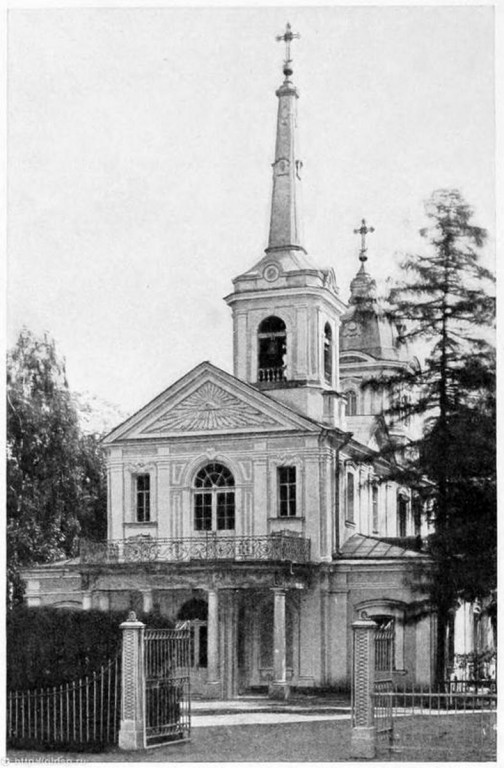 Пушкин (Царское Село). Церковь иконы Божией Матери 
