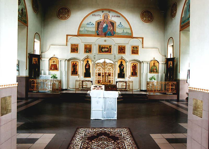 Церковь Казанской иконы Божией Матери, Александровская (Санкт-Петербург, Пушкинский район, г. Санкт-Петербург). интерьер и убранство
