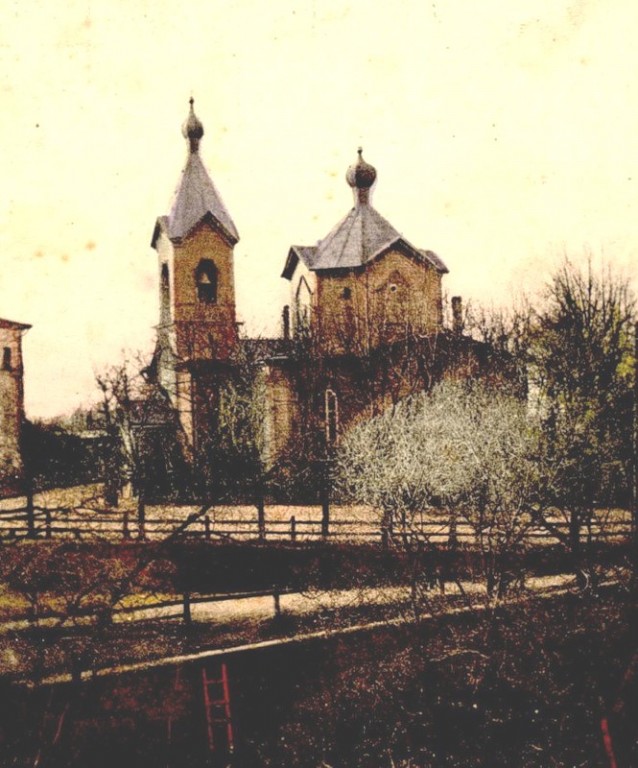 Собор Михаила Архангела в Ораниенбауме, Ломоносов (Санкт-Петербург, Петродворцовый район, г. Санкт-Петербург). архивная фотография, Предыдущая деревянная церковь. Фото с сайта http://babs71.livejournal.com/316823.html?nojs=1
