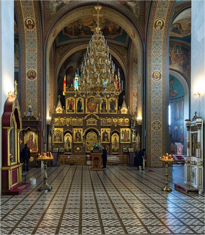 Собор Михаила Архангела в Ораниенбауме, Ломоносов (Санкт-Петербург, Петродворцовый район, г. Санкт-Петербург). интерьер и убранство