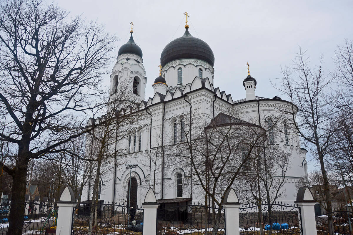 Ломоносов. Собор Михаила Архангела в Ораниенбауме. фасады