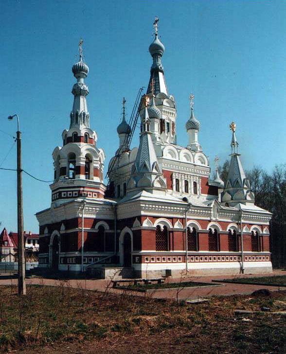 Павловск. Собор Николая Чудотворца в память Императора Павла I. фасады