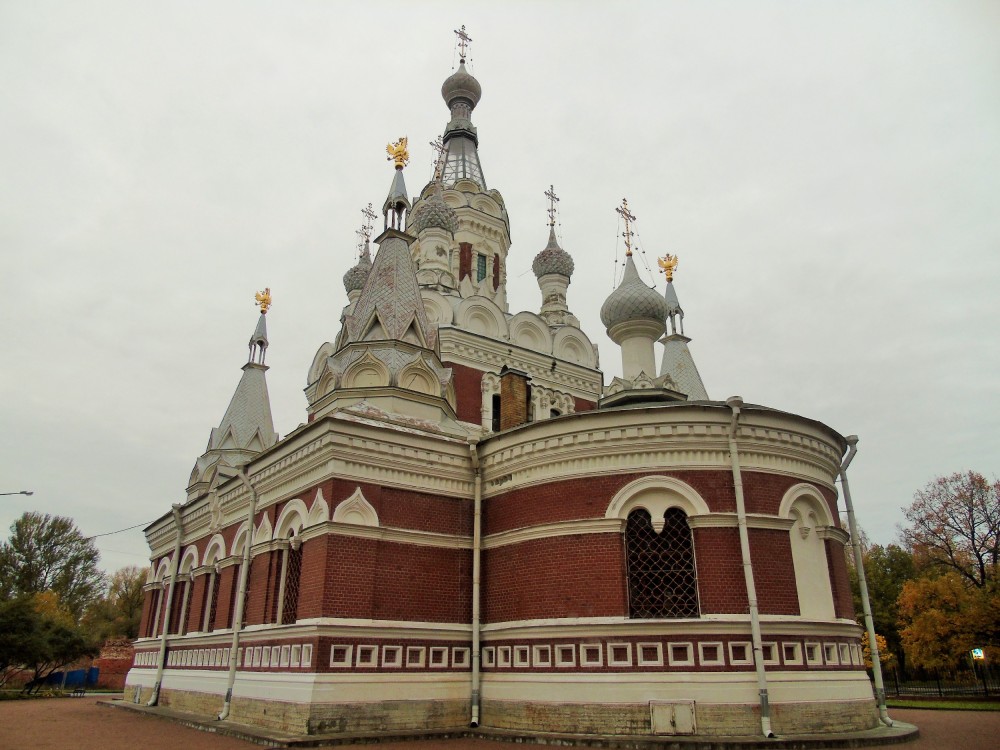 Собор Николая Чудотворца в память Императора Павла I, Павловск (Санкт-Петербург, Пушкинский район, г. Санкт-Петербург). фасады
