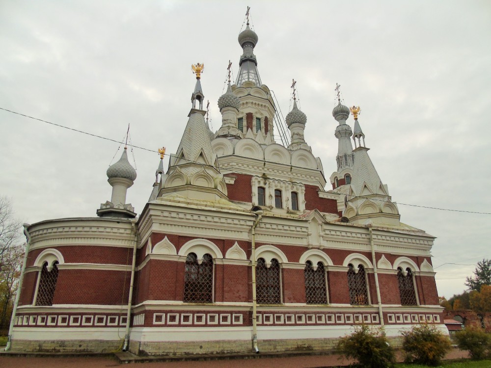 Павловск. Собор Николая Чудотворца в память Императора Павла I. фасады