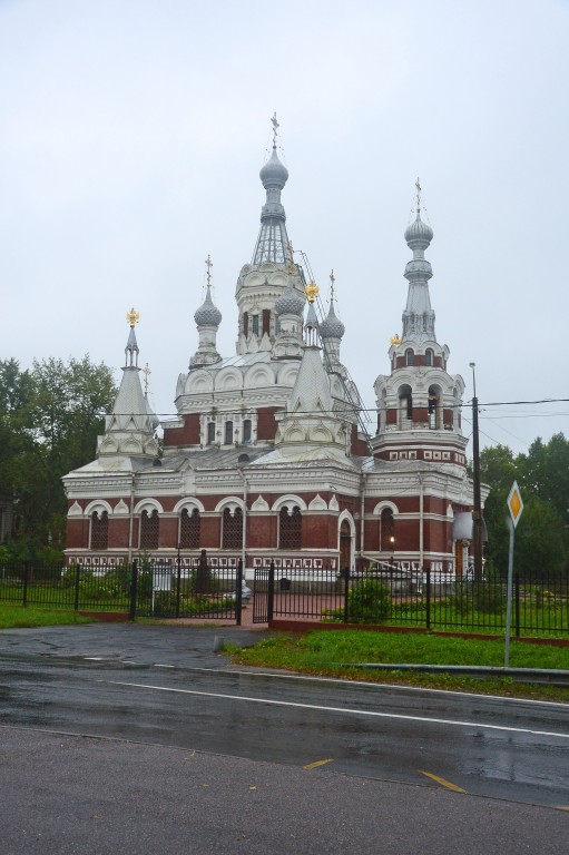 Павловск. Собор Николая Чудотворца в память Императора Павла I. фасады