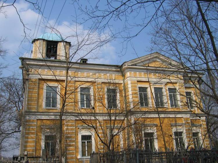 Церковь Екатерины и Рождества Пресвятой Богородицы в Графской Славянке, Динамо (Санкт-Петербург, Пушкинский район, г. Санкт-Петербург). фасады