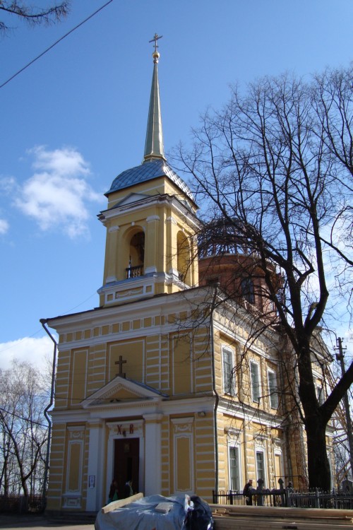 Церковь Екатерины и Рождества Пресвятой Богородицы в Графской Славянке, Динамо (Санкт-Петербург, Пушкинский район, г. Санкт-Петербург). фасады