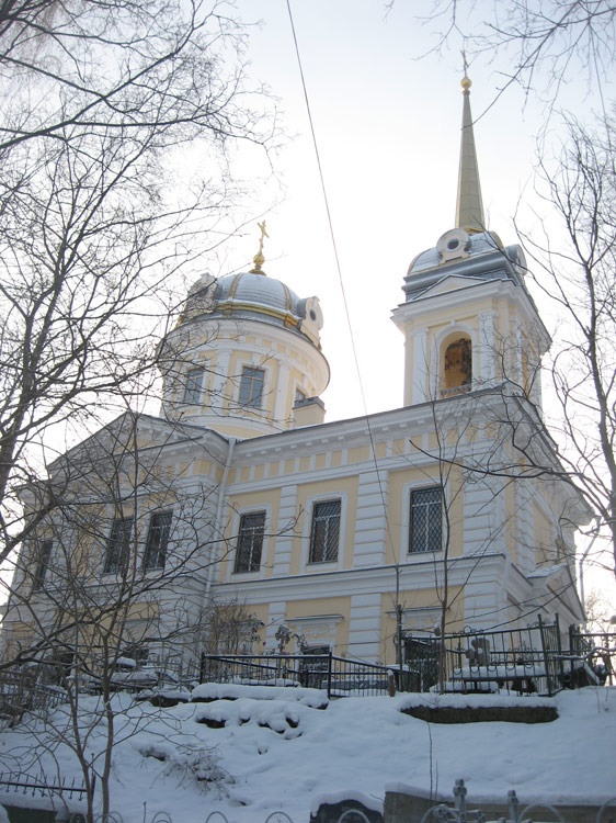 Церковь Екатерины и Рождества Пресвятой Богородицы в Графской Славянке, Динамо (Санкт-Петербург, Пушкинский район, г. Санкт-Петербург). фасады
