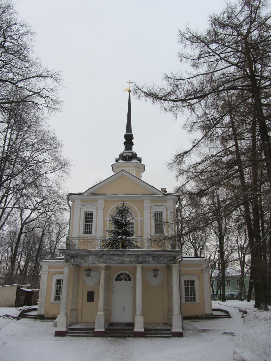 Церковь Екатерины и Рождества Пресвятой Богородицы в Графской Славянке, Динамо (Санкт-Петербург, Пушкинский район, г. Санкт-Петербург). фасады