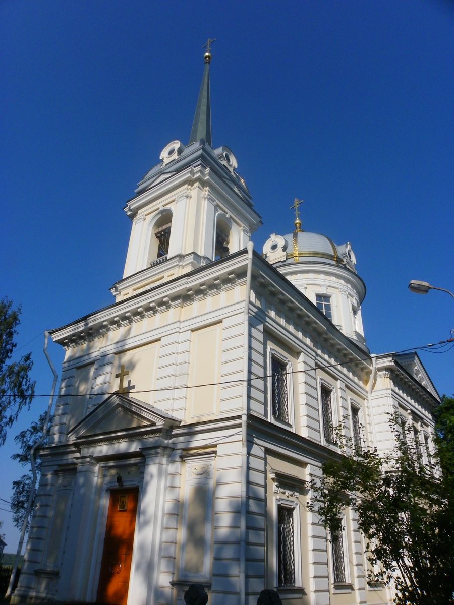 фасады. Церковь Екатерины и Рождества Пресвятой Богородицы в Графской Славянке, Динамо (Санкт-Петербург, Пушкинский район, г. Санкт-Петербург)