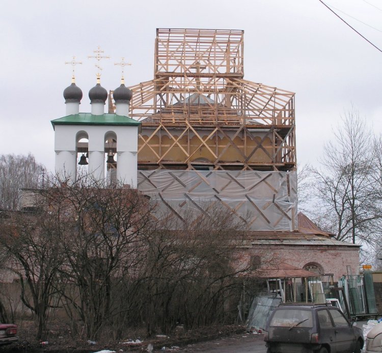 Церковь Преображения Господня в память 300-летия Дома Романовых, Тярлево (Санкт-Петербург, Пушкинский район, г. Санкт-Петербург). документальные фотографии