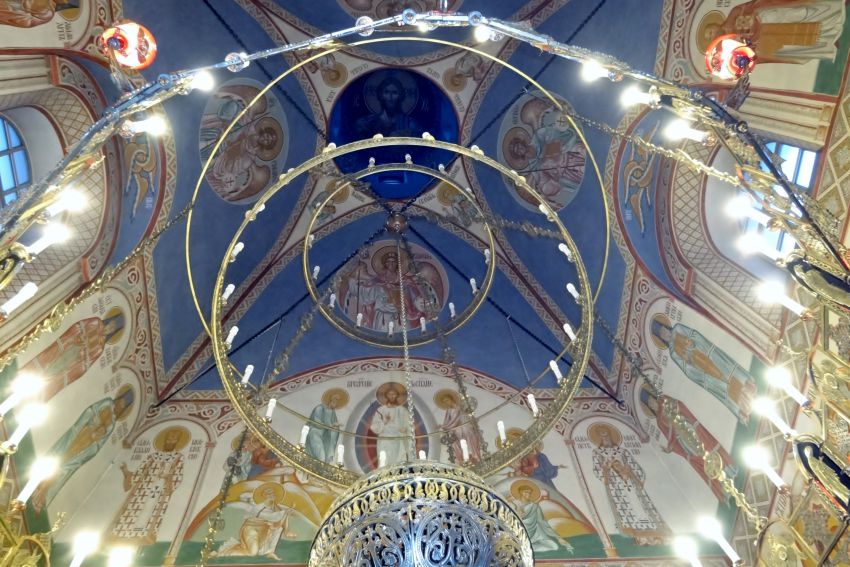 Церковь Преображения Господня в память 300-летия Дома Романовых, Тярлево (Санкт-Петербург, Пушкинский район, г. Санкт-Петербург). интерьер и убранство