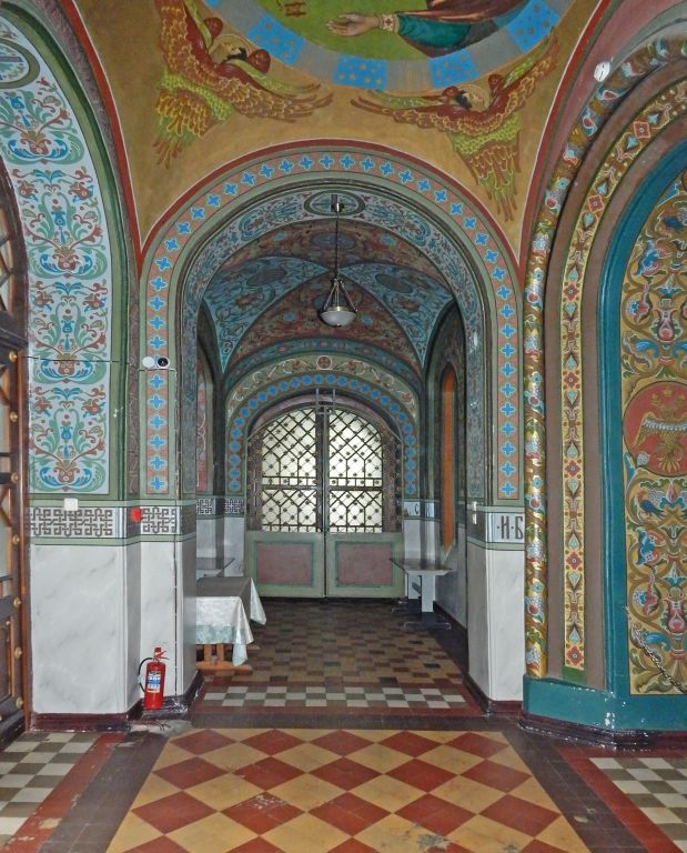 Собор Петра и Павла в Новом Петергофе, Петергоф (Санкт-Петербург, Петродворцовый район, г. Санкт-Петербург). интерьер и убранство