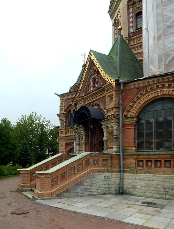 Собор Петра и Павла в Новом Петергофе, Петергоф (Санкт-Петербург, Петродворцовый район, г. Санкт-Петербург). архитектурные детали