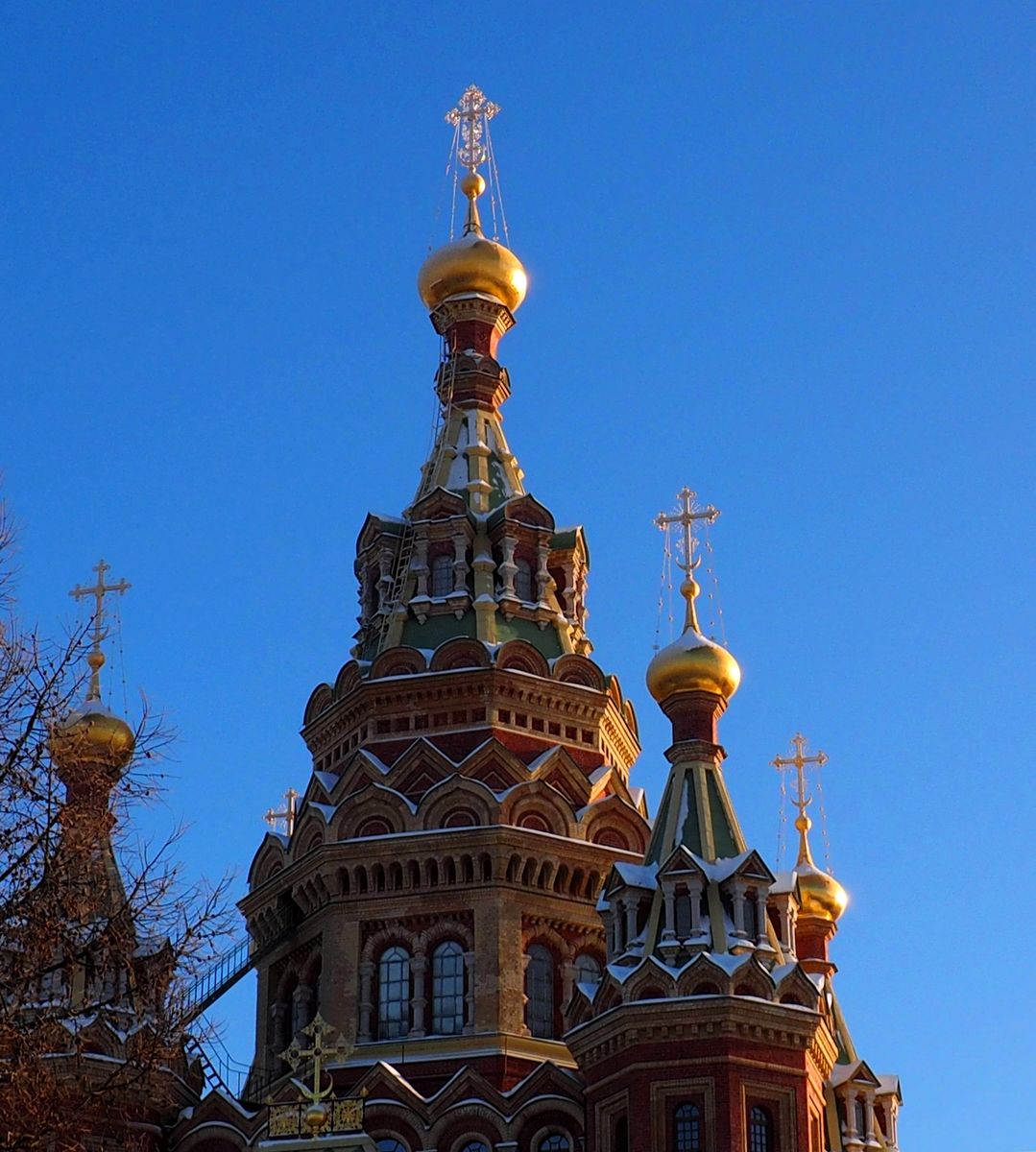 архитектурные детали. Собор Петра и Павла в Новом Петергофе, Петергоф (Санкт-Петербург, Петродворцовый район, г. Санкт-Петербург)