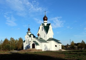 Санкт-Петербург. Церковь Троицы Живоначальной на Петергофском городском (Бабигонском) кладбище