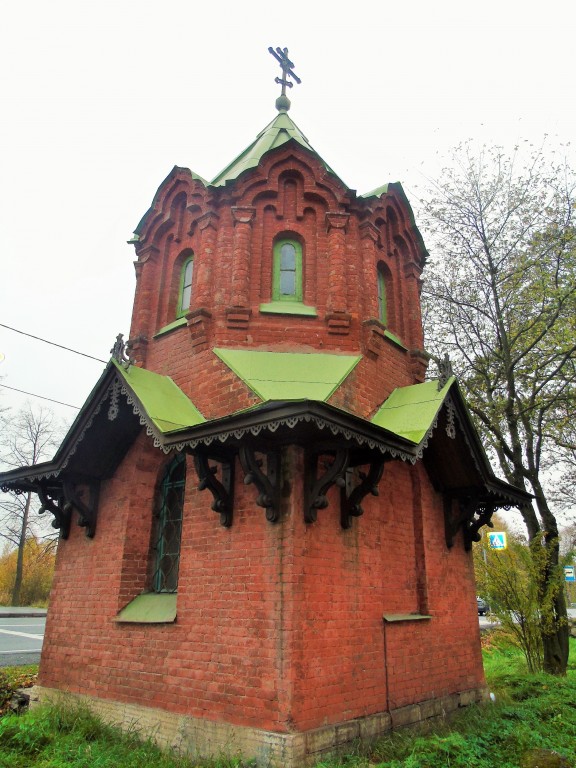 Знаменка. Часовня Иосифа Песнописца в усадьбе Знаменка. фасады