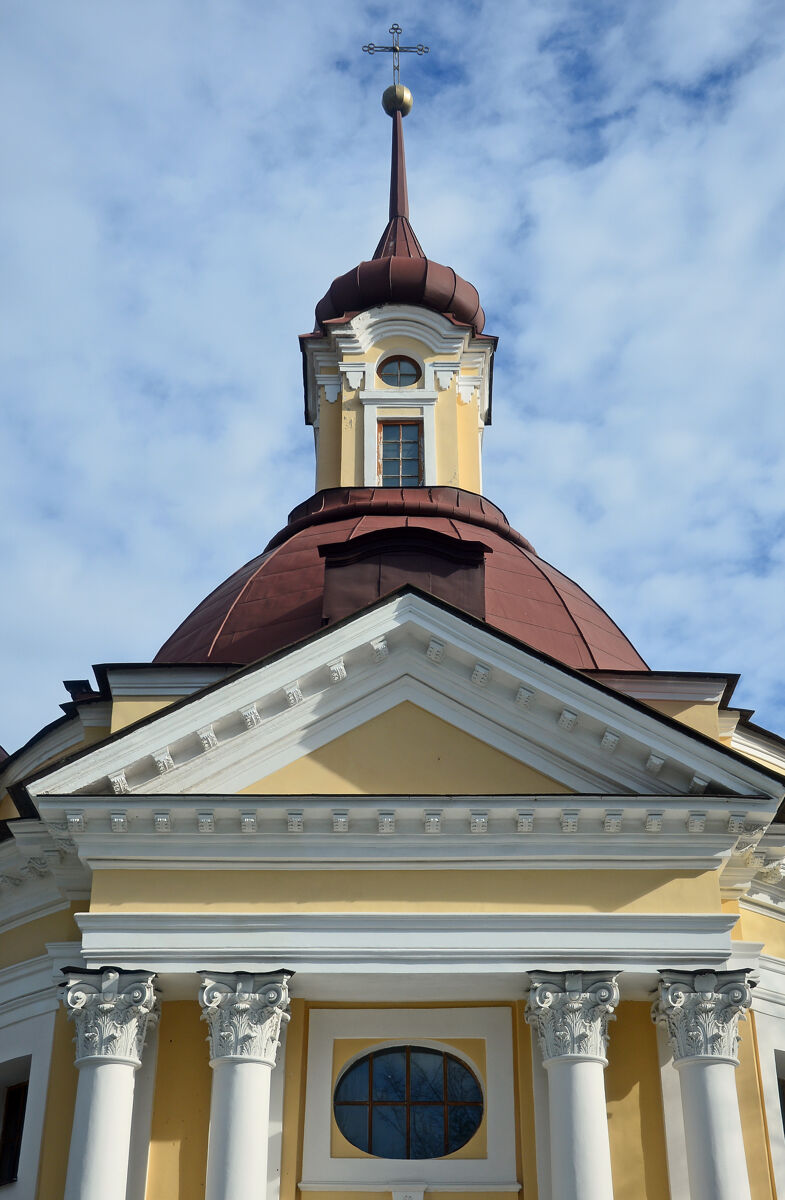 Церковь Петра и Павла в усадьбе Знаменка, Знаменка (Санкт-Петербург, Петродворцовый район, г. Санкт-Петербург). архитектурные детали