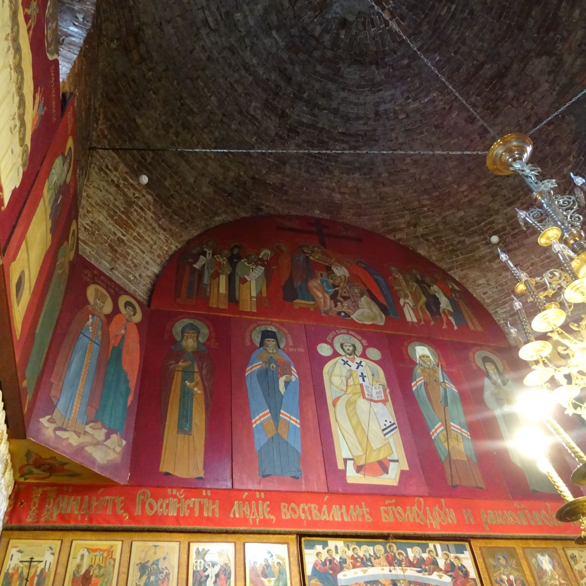 Церковь Ольги равноапостольной в усадьбе Михайловка, Михайловка, усадьба (Санкт-Петербург, Петродворцовый район, г. Санкт-Петербург). интерьер и убранство
