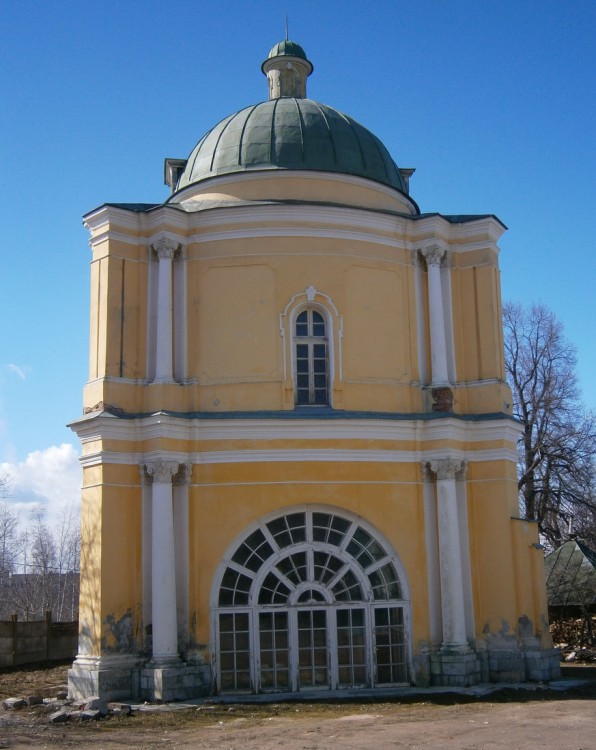 Троицкая Сергиева Приморская пустынь, Стрельна (Санкт-Петербург, Петродворцовый район, г. Санкт-Петербург). дополнительная информация, Угловая башня-библиотека