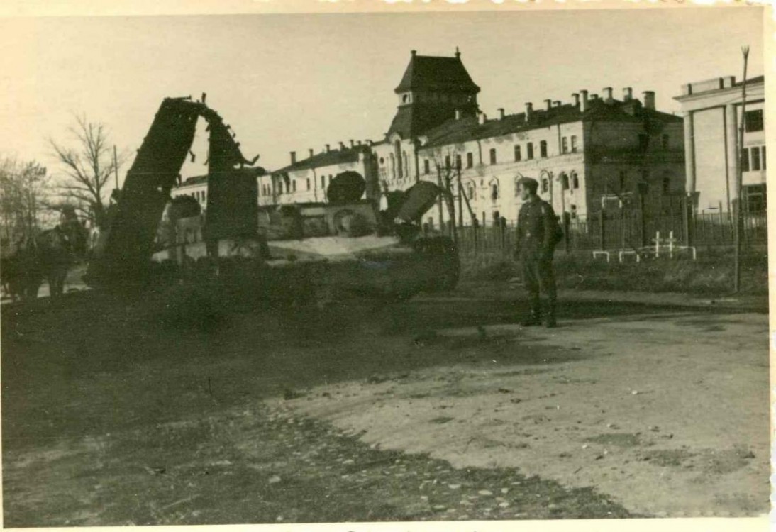 Троицкая Сергиева Приморская пустынь, Стрельна (Санкт-Петербург, Петродворцовый район, г. Санкт-Петербург). архивная фотография, Фото 1941 г. с аукциона e-bay.de