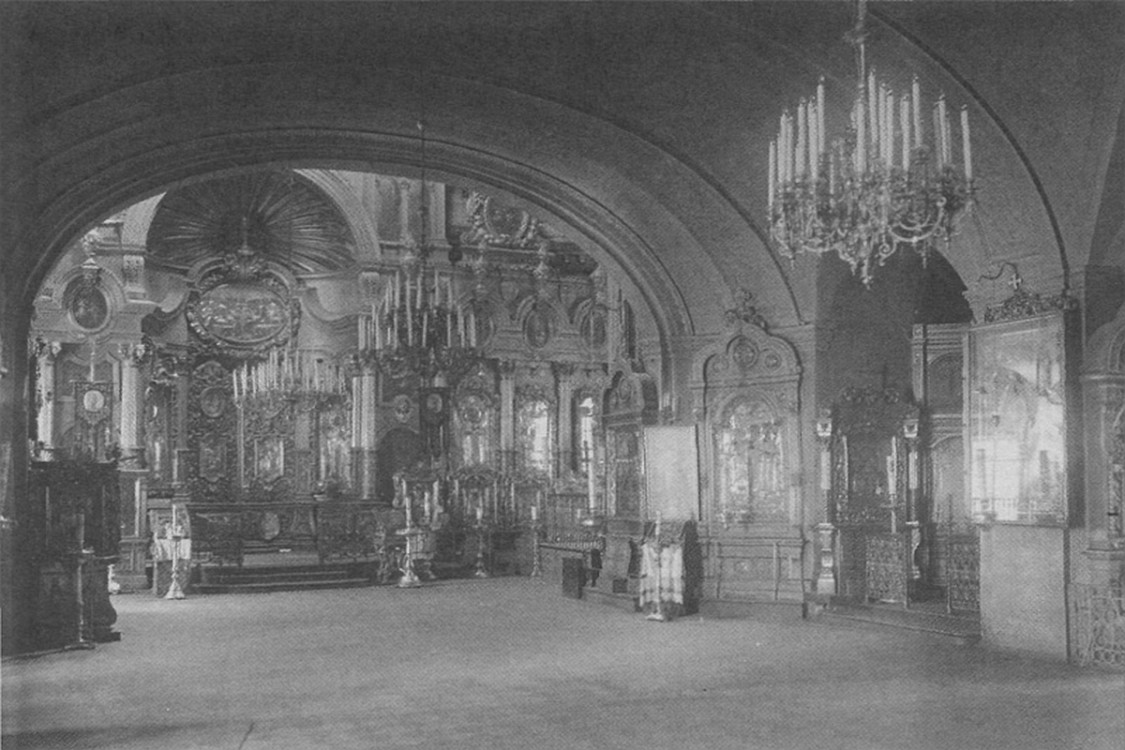 Собор Андрея Первозванного, Василеостровский район (Санкт-Петербург, г. Санкт-Петербург). архивная фотография, Интерьер основного объёма