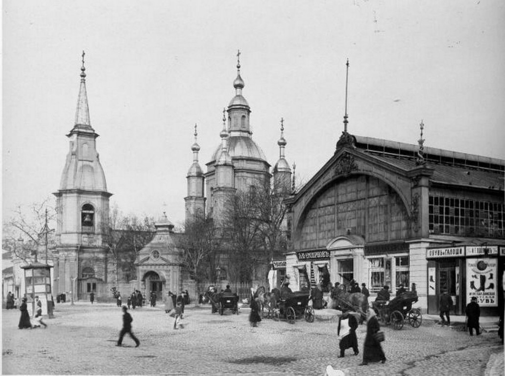 Василеостровский район. Собор Андрея Первозванного. архивная фотография, Фото К. Буллы. 1913 г.  с сайта  http://ст-петербург.рф/guide/sobori.htm