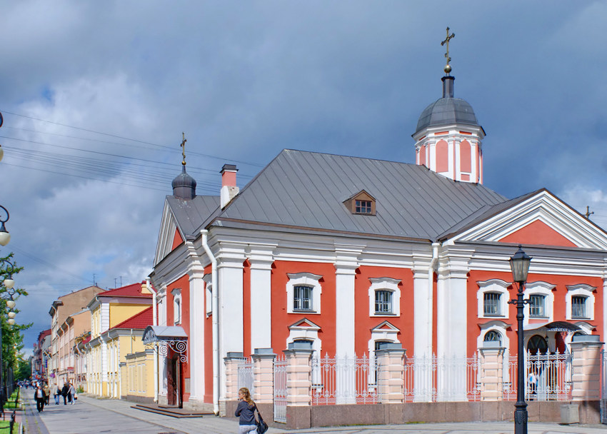 Церковь Трёх Святителей, Василеостровский район (Санкт-Петербург, г. Санкт-Петербург). фасады