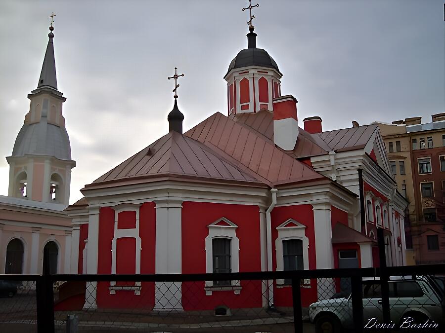 фасады. Церковь Трёх Святителей, Василеостровский район (Санкт-Петербург, г. Санкт-Петербург)