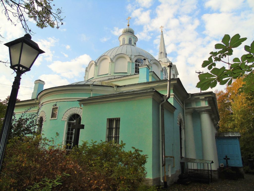 Церковь Смоленской иконы Божией Матери, Василеостровский район (Санкт-Петербург, г. Санкт-Петербург). фасады